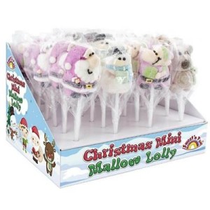 LIZAK ŻELKOWY-CHRISTMAS MINI MALLOW LOLLY,