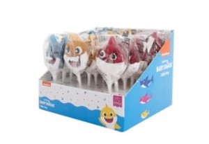LIZAK ŻELKOWY-BABY SHARK JELLY POP 24SZT,