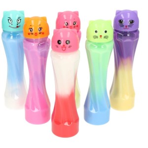 GLUTEK SLIME KOTEK TĘCZOWY MIX 12SZT