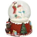 ŚNIEŻNA KULA Z BAŁWANKIEM BOŻE NARODZENIE