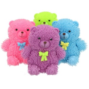 ŚWIECĄCY WŁOCHATY GNIOTEK MIŚ 10CM