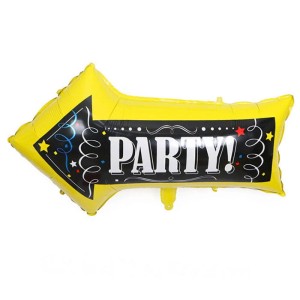 BALON STRZAŁKA PARTY! 50X82CM