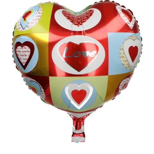 BALON SERCE W SERCA NA WALENTYNKI