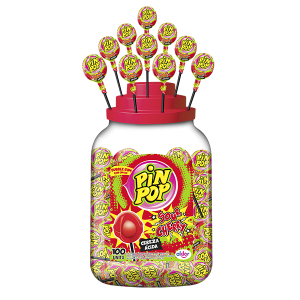 LIZAK PIN POP SOUR CHERRY 100SZT,