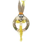 WIANEK WIELKANOCNY ZAJĄCZEK 46CM ŻÓŁTY