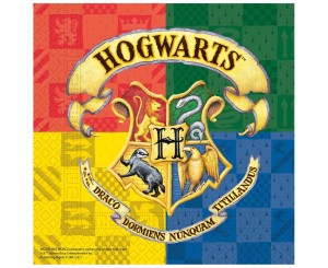 SERWETKI PAPIEROWE HARRY POTTER 33x33CM, 20SZT