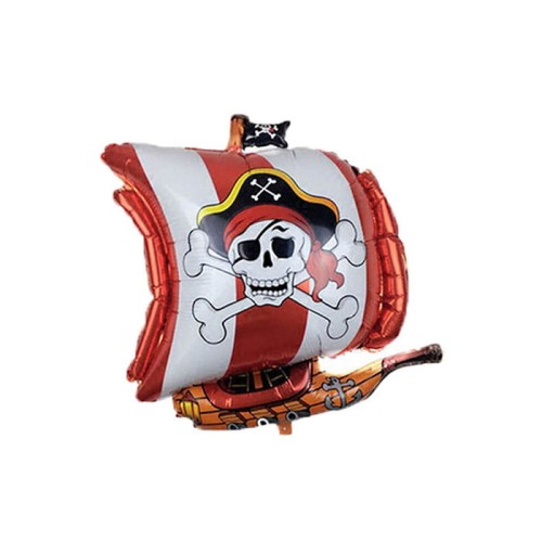 balon foliowy statek piracki
