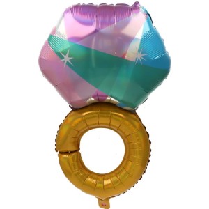 BALON 20" PIERŚCIONEK DIAMENT