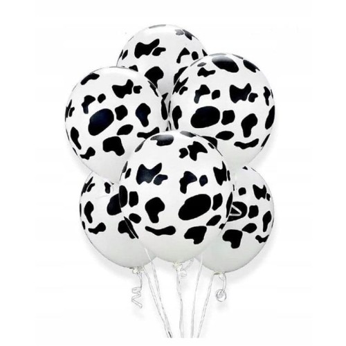 balony lateksowe w cętki