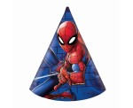 CZAPECZKI PAPIEROWE SPIDERMAN CRIME FIGHTER 6SZT