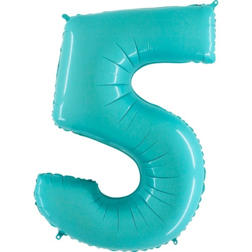 Balon foliowy cyfra 5-100 cm