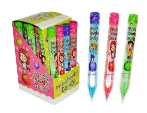 DROBNE CUKIERECZKI - PENCIL POWDER  24SZT
