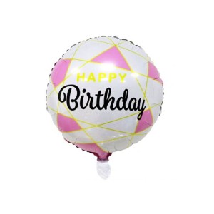 BALON 18" HAPPY BIRTHDAY NA URODZINY