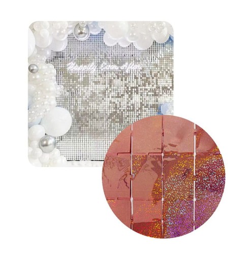 KURTYNA HOLOGRAFICZNA GOLD ROSE