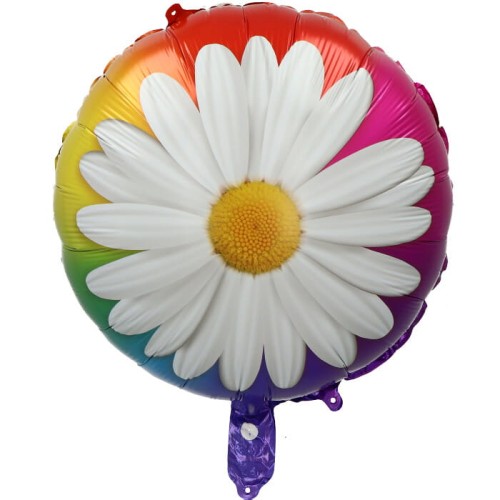 balon kwiatek stokrotka