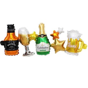 GIRLANDA BALONOWA SZAMPAN WHISKEY CHEERS