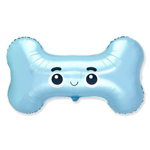 balon 24" niebieska kośc