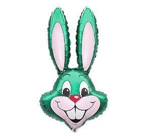 BALON HISZPAŃSKI 14" RABBIT KRÓLIK ZIELONY