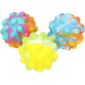 GNIOTEK SQUEEZE PIŁKA ŚWIECĄCA MIX 12SZT