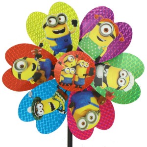 WIATRAK OGRODOWY MINIONKI 50CM