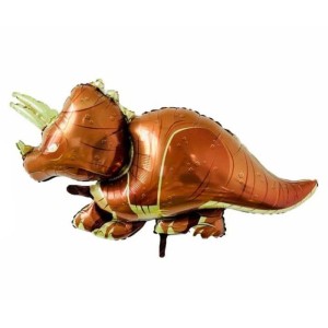 BALON DINOZAUR BRĄZOWY