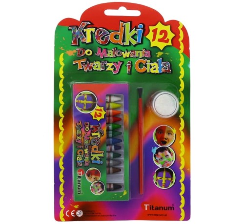 KREDKI DO MALOWANIA TWARZY