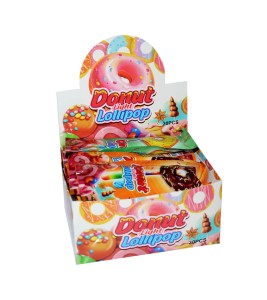 LIZAKI DONUTY ZE ŚWIECĄCYM PATYCZKIEM 10G X 30SZT OP,300G