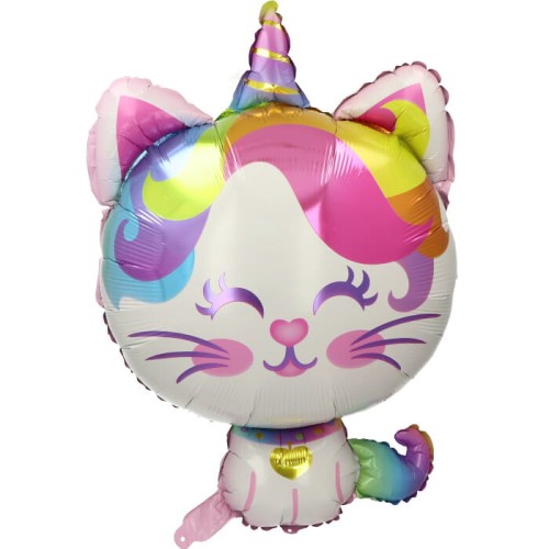 balon kicia z rogiem