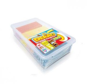 ŻELKI DERRO SOUR RAINBOW - KWAŚNE KABELKI 200SZT