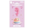 balon na tort 9