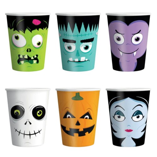 kubeczki na halloween