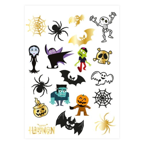 tatuaże monsters na halloween