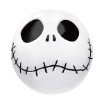 BALON 18" CZASZKA BIAŁA HALLOWEEN 45CM