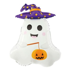 BALON FOLIOWY DUSZEK HALLOWEEN 65X47CM