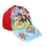 CZAPKA Z DASZKIEM PSI PATROL CZERWONA