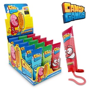 OWOCOWY ŻEL W TUBIE - CANDY GANGS PAT THE PASTE 80G X 15SZT