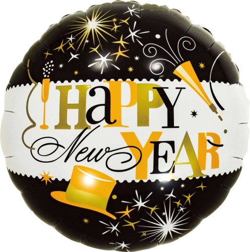 BALON HAPPY NEW YAER