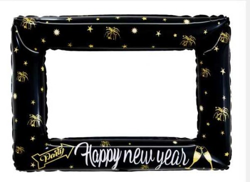 BALON FOLIOWY RAMKA HAPPY NEW YEAR