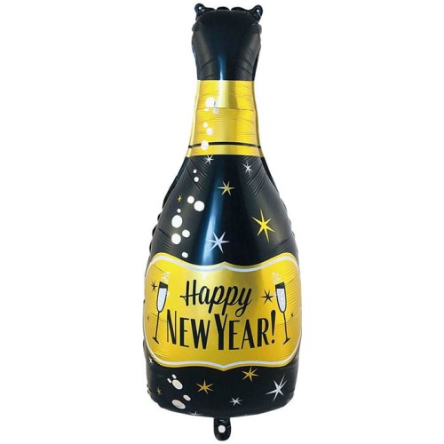 BUTELKA HAPPY NEW YEAR BALON