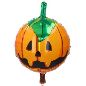 BALON 18" DYNIA POMARAŃCZOWA NA HALLOWEEN