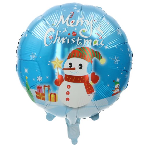 balon bałwanek merry christams
