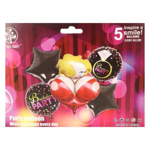 BALON ZESTAW BALONÓW PANIEŃSKI SEX PARTY 5SZT