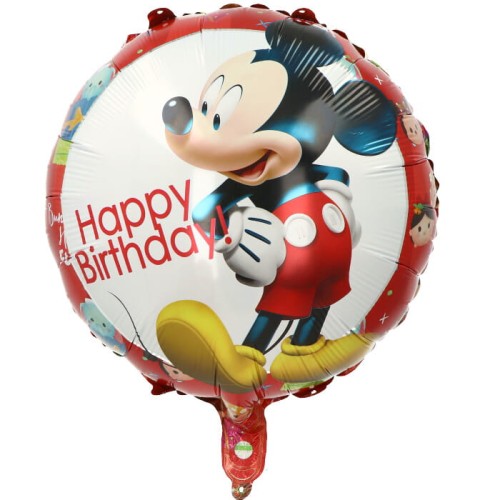 balon 18" dwustronny myszka miki