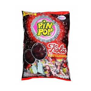 LIZAK PIN POP KOLA COLA  Z GUMĄ 48SZT