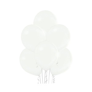 BALONY LATEKSOWE 5" BIAŁE 100SZT NA KOMUNIĘ ŚWIĘTĄ, CHRZEST