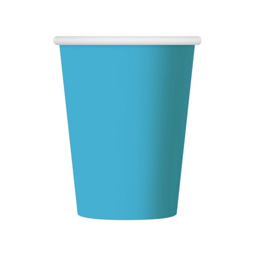 KUBECZKI PAPIEROWE NIEBIESKIE