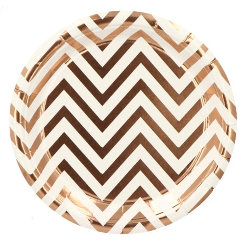 TALERZYKI BIAŁO GOLD ROSE