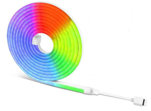 TAŚMA LED NEON - RGB 1M MULTICOLOR 230V IP67