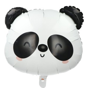 BALON FOLIOWY 22" PANDA GŁOWA PANDY na hel