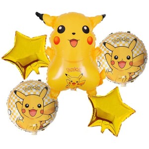 BALONY ZESTAW POKEMON 5SZT